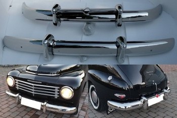  Volvo PV 444 bumper (1950-1953) by stainless steel  (Volvo PV 444 Stoßfänger) 