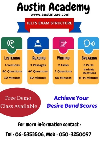 IELTS Classes in Sharjah with Best Discount 0503250097