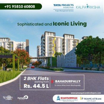 gated community flats for sale in bahadurpally  | PMangatram Developers