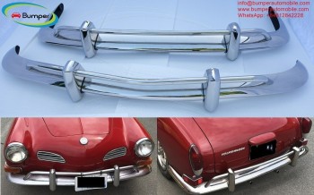Volkswagen Karmann Ghia US type bumper (1970 – 1971) by stainless steel 