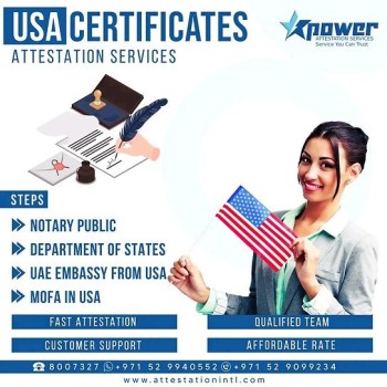 US certificate attestation