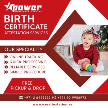 Birth Certificate attestation in UAE