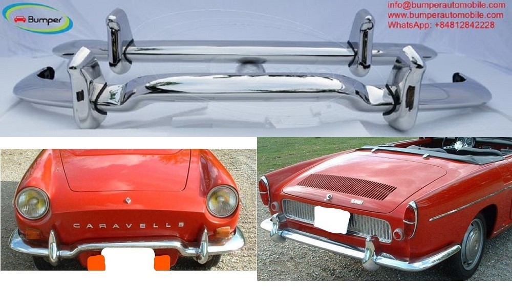 Renault Caravelle and Floride (1958-1968) bumpers 
