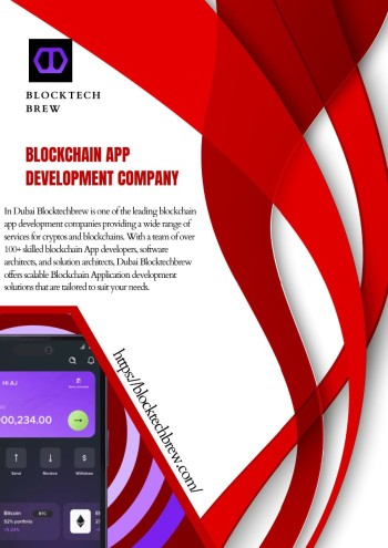 Contact Blocktech Brew to build blockchain Applications