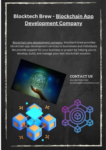 Enterprise Blockchain Development Services: Expert Suggestions Available