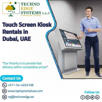 Use of Touch Screen Rental in Dubai for Business.