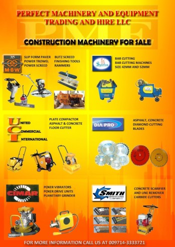 Concrete Finishing Tools and Mixer Suppliers In Dubai - PME Dubai