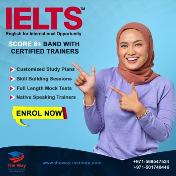 Find No 1 IELTS Training Course in Sharjah