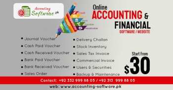 Online Accounting Software and POS Website for Small Business