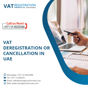 Deregistration (VAT, Excise, VAT Group, Designated Zones)