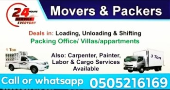 Movers and Packers in Dubai any place 