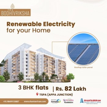 Apartments for sale in TSPA appa junction | Shantasriram Constructions