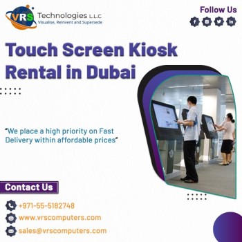 Hire Touchscreen Kiosks for Events in UAE