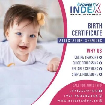 Birth certificate attestation in Abu Dhabi