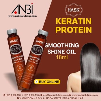 HASK Keratin Protein Smoothing Shine Oil 18ml