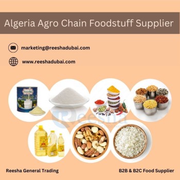 Algeria Agro Chain Foodstuff Companies - Reesha Trading: B2B & B2C Food Supplier