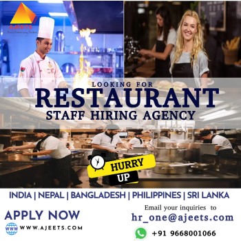 Best Restaurant Staff Hiring Agency for UAE