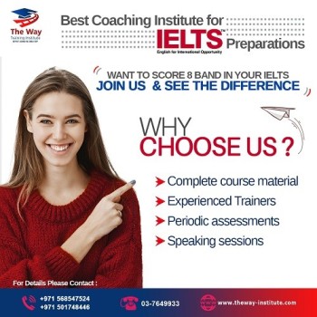 Find Best Institute for IELTS Training in Sharjah