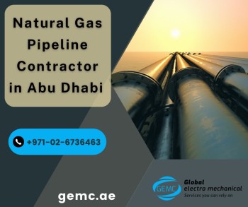 Natural Gas Pipeline Installation Services In Abu Dhabi