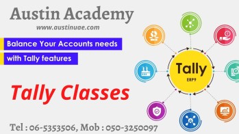 Tally Classes in Sharjah with Best Offer 0503250097