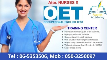 OET Training in Sharjah with Best Offer 0503250097