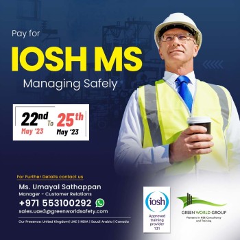 Enroll IOSH MS Course in UAE