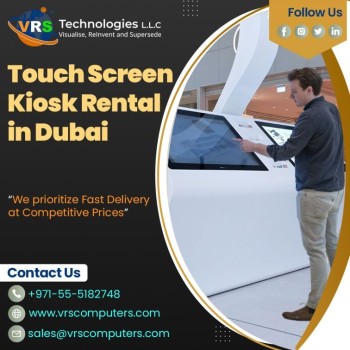 Touch Screen Hire for Events and Exhibitions in UAE