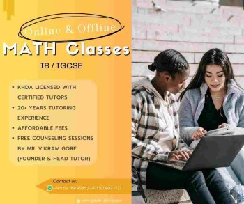 IB math SL AA / AI coaching tuitions classes JLT Dubai