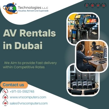 Audio Visual Rental Dubai For An Enchanting Product Presentation