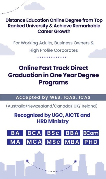 Fast Track Degree Programs 