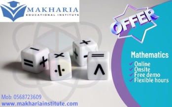  Math's Classes Offline /Online , Call - 0568723609