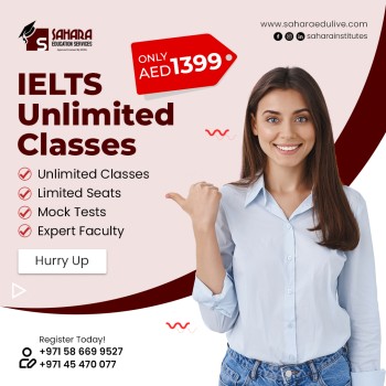  Best IELTS Training Offer in Al Nahda, Dubai | Sahara Education