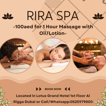 Rira Spa offer 9/14/2023