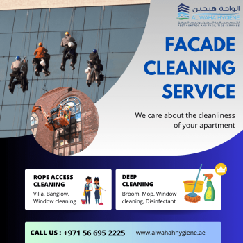 +971 56 695 2225 | Facade Cleaning Services in Abu Dhabi