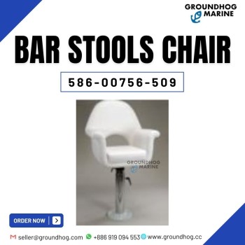 MARINE BAR STOOLS CHAIR WHITE FOR BOAT CRUISE SHIP