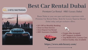 Luxury Car Rental Dubai with Zero Deposit +971562794545 Full Insurance -MKV