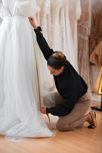 Bridal dress cleaning service dubai
