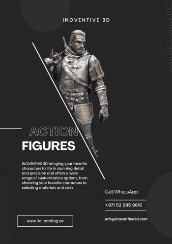 3D Printed Action Figures at Inoventive 3D