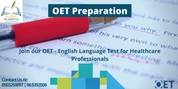 OET Training in Sharjah with Best Offer 0588197415