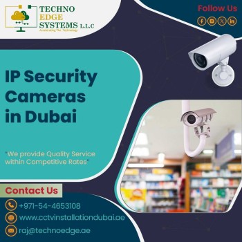 Most High-Quality IP Security Camera Installation in Dubai