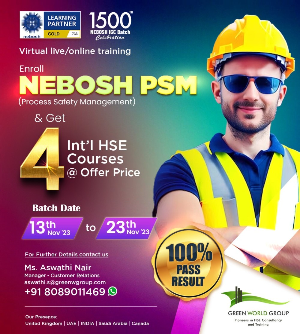 5 Reasons to Choose Green World Group for NEBOSH I Dip Training in the Middle East