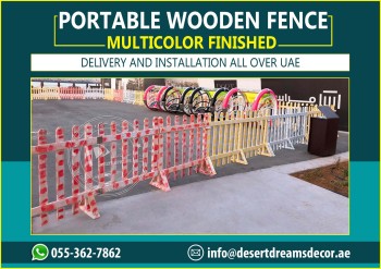 Portable Wooden Fences Suppliers in UAE_Desert Dreams Decor (1)