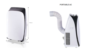 Portable spot air conditioner