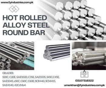 HOT ROLLED ALLOY STEEL ROUND BAR