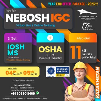  Explore More On HSE Field  NEBOSH Course in Kazakhstan with Green World Group 
