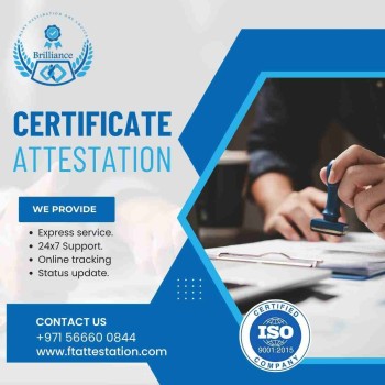 professional certificate attestation of documents in UAE