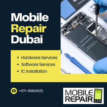 Yellow and Black Modern Computer Repair Services Instagram Post