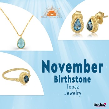 Exquisite Topaz Jewelry - Perfect November Birthstone Gift at DWS Jewellery