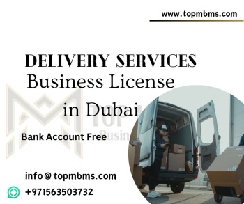 Delivery services Business License in Dubai #0563503402