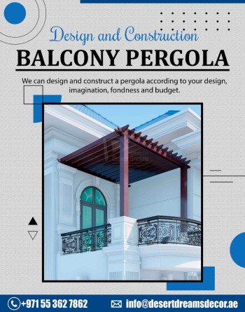 Design and Construction of Wooden Pergola in Uae (6)